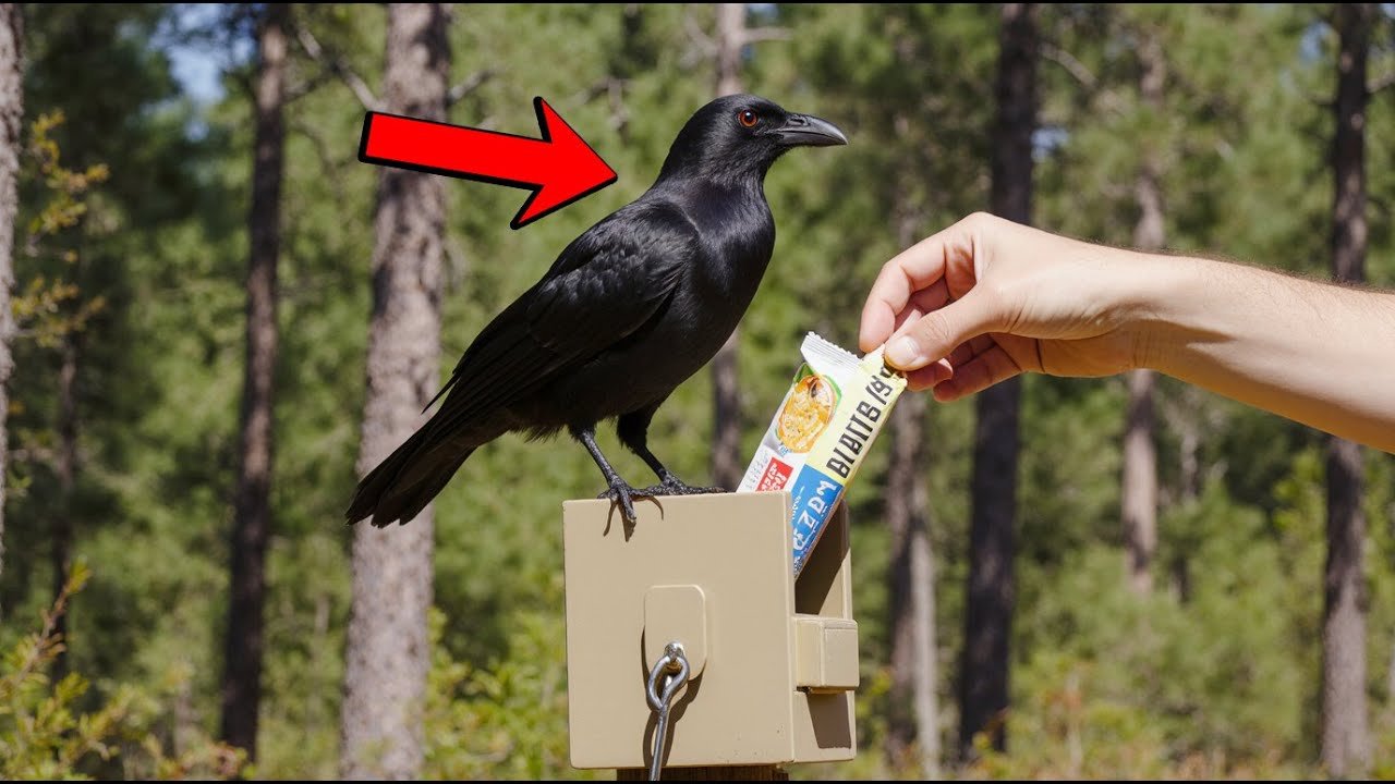 Raven Worked the Trail Cache, and the Crackers Didn’t Last