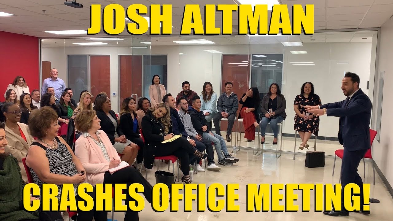 CRASHES OFFICE MEETING | JOSH ALTMAN | EPISODE #010
