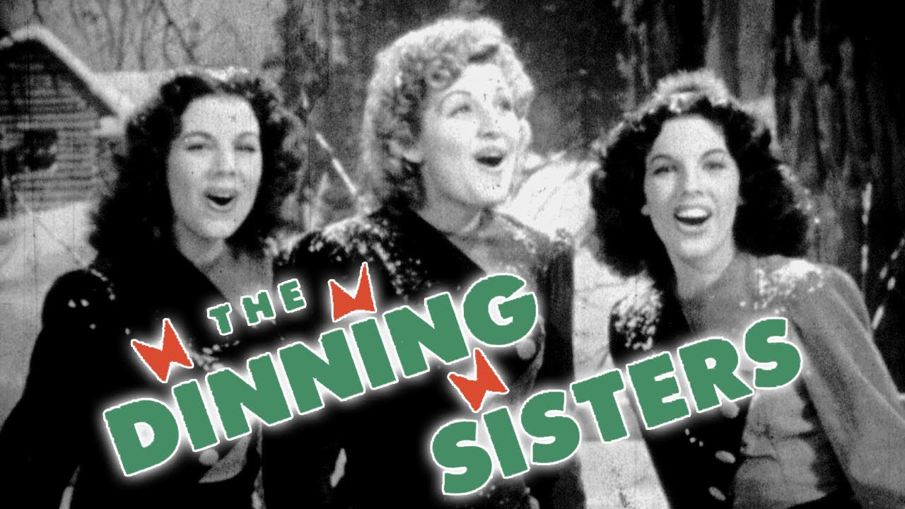 Winter Wonderland (The Dinning Sisters) 1945 soundie