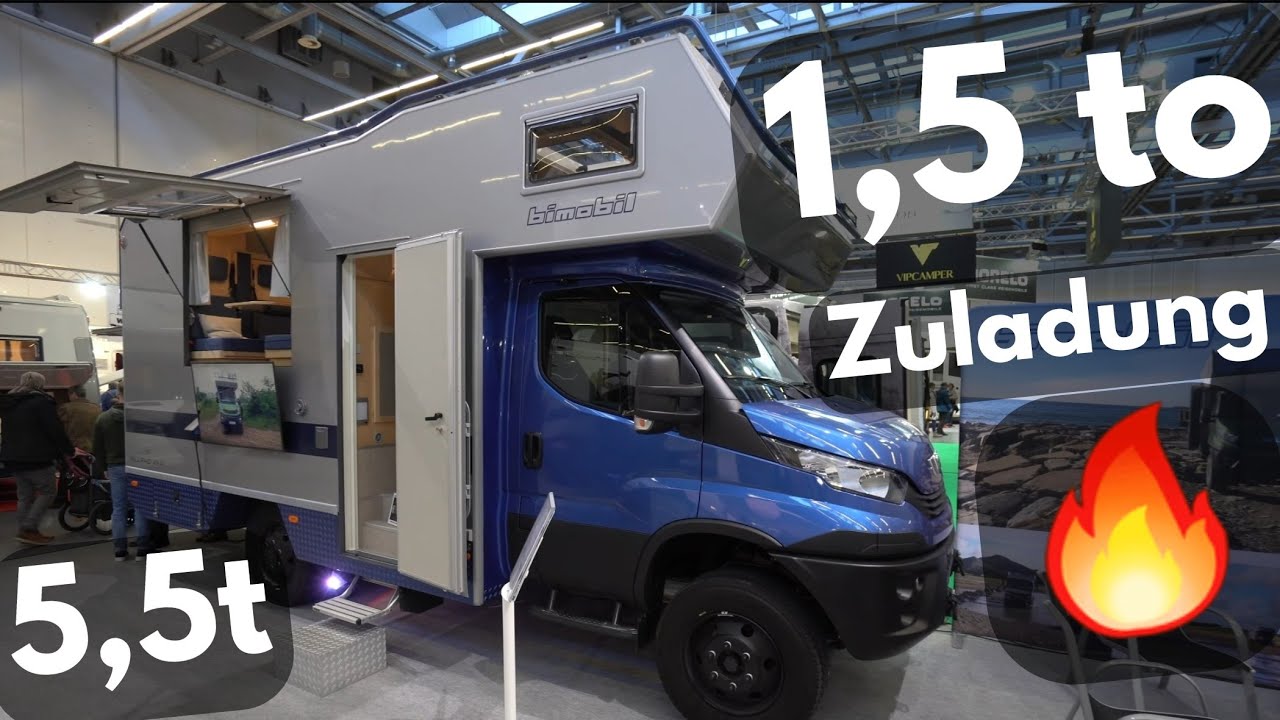 UNFASSBARE 1,5 to Zuladung bei 4x4! Wohnmobil Bimobil LHX 428 Daily 4x4 2024. Qualität siegt!