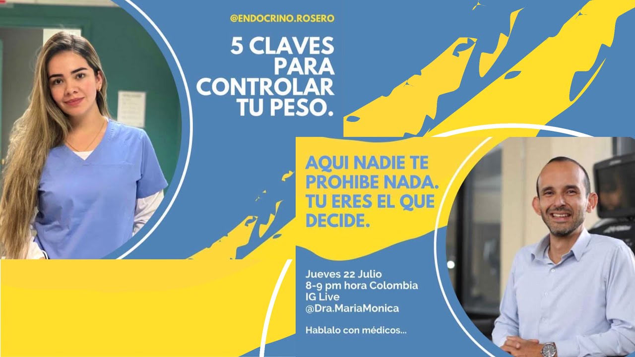5 Claves para controlar tu peso, Dr Oscar Rosero Endocrinologo / CAPITULO 1 HABLALO CON MEDICOS.