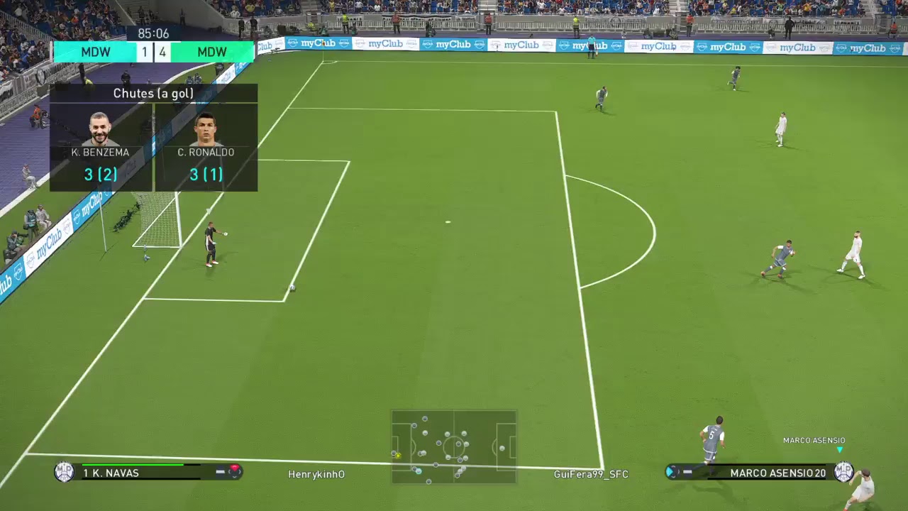 GuiFera x Henrykinho final 15* copa feras do PES