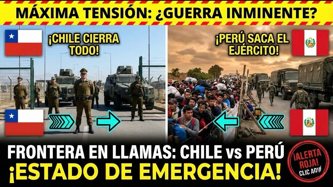 PERÚ RIDÍCULO MUNDIAL: Sacan al Ejército porque NO Pueden con la PDI Chilena. 😂🫵