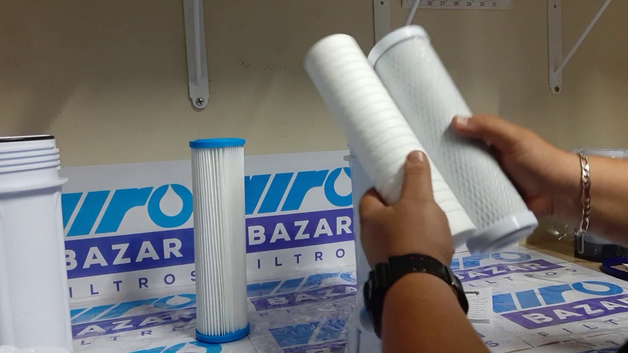 VIROBAZAR FILTROS Filtro De Água Para Caixa Dágua Ou Cavalete De Entrada Novo