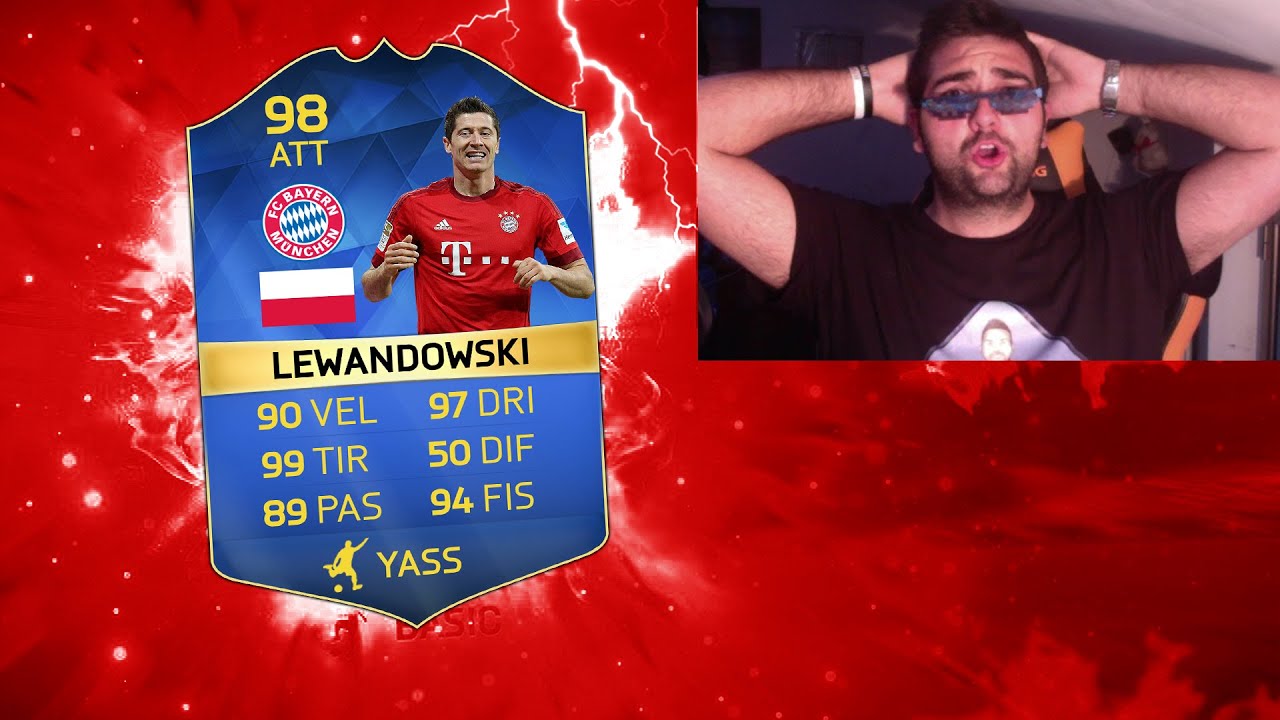 LEWANDOWSKI TOTS 98 IN A PACK ?