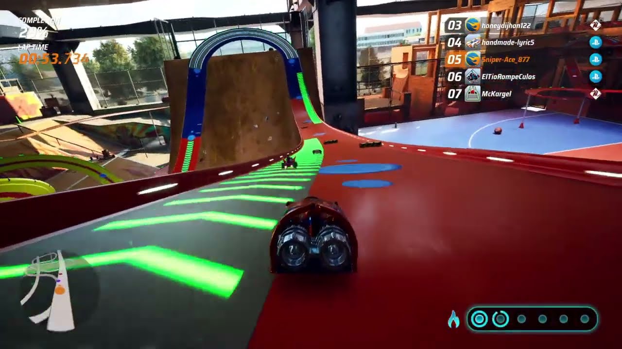 HOT WHEELS UNLEASHED™ - Multiplayer - Quick Match - Halfpipe Madness | Power Rocket
