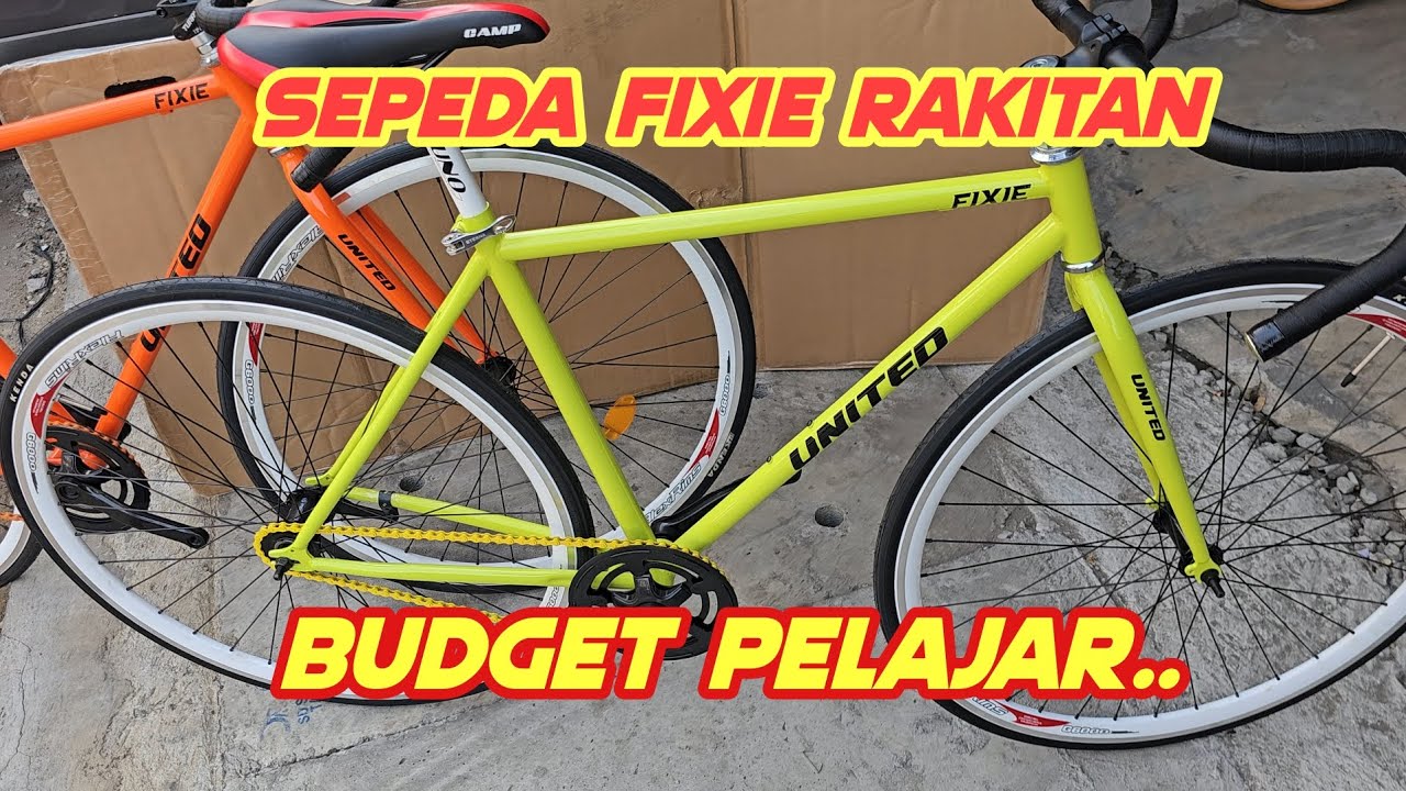 Review Fixie Rakitan Frame UNITED Terjangkau