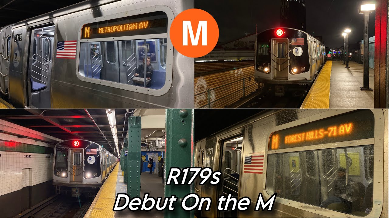 R179s Debut on the M Line (2024)￼