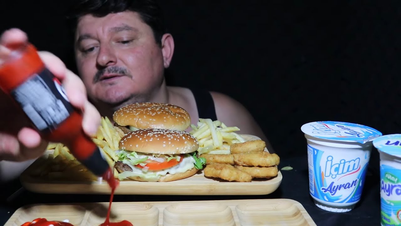 || ASMR MUKBANG || BURGER KING Whopper Menu VS MC DONALDS Big Tasty Menu 🍔