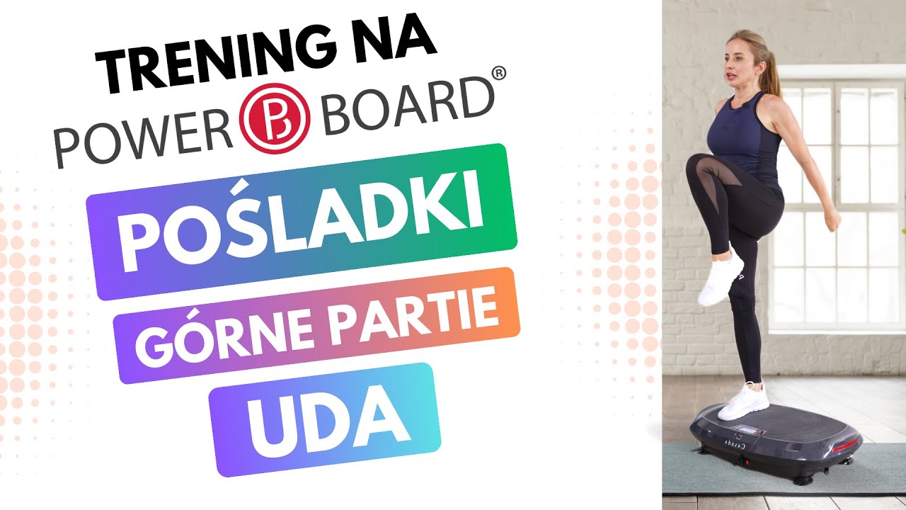 Intensywny trening brzucha i pośladków na POWERBOARD w 25 minut