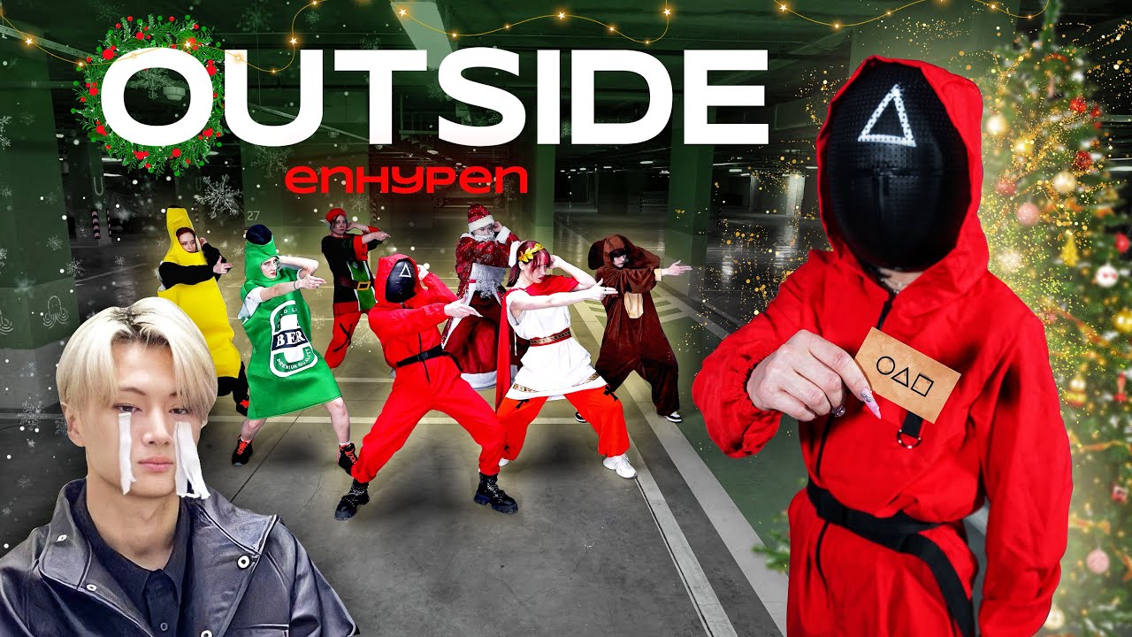 [K-POP IN PUBLIC | ONE TAKE | HAPPY NEW YEAR VER.] ENHYPEN - ‘OUTSIDE’ dance cover by F.B.U