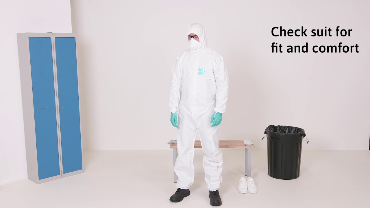 (EN) DONNING AND DOFFING TYPE 5/6 CHEMICAL PROTECTIVE CLOTHING