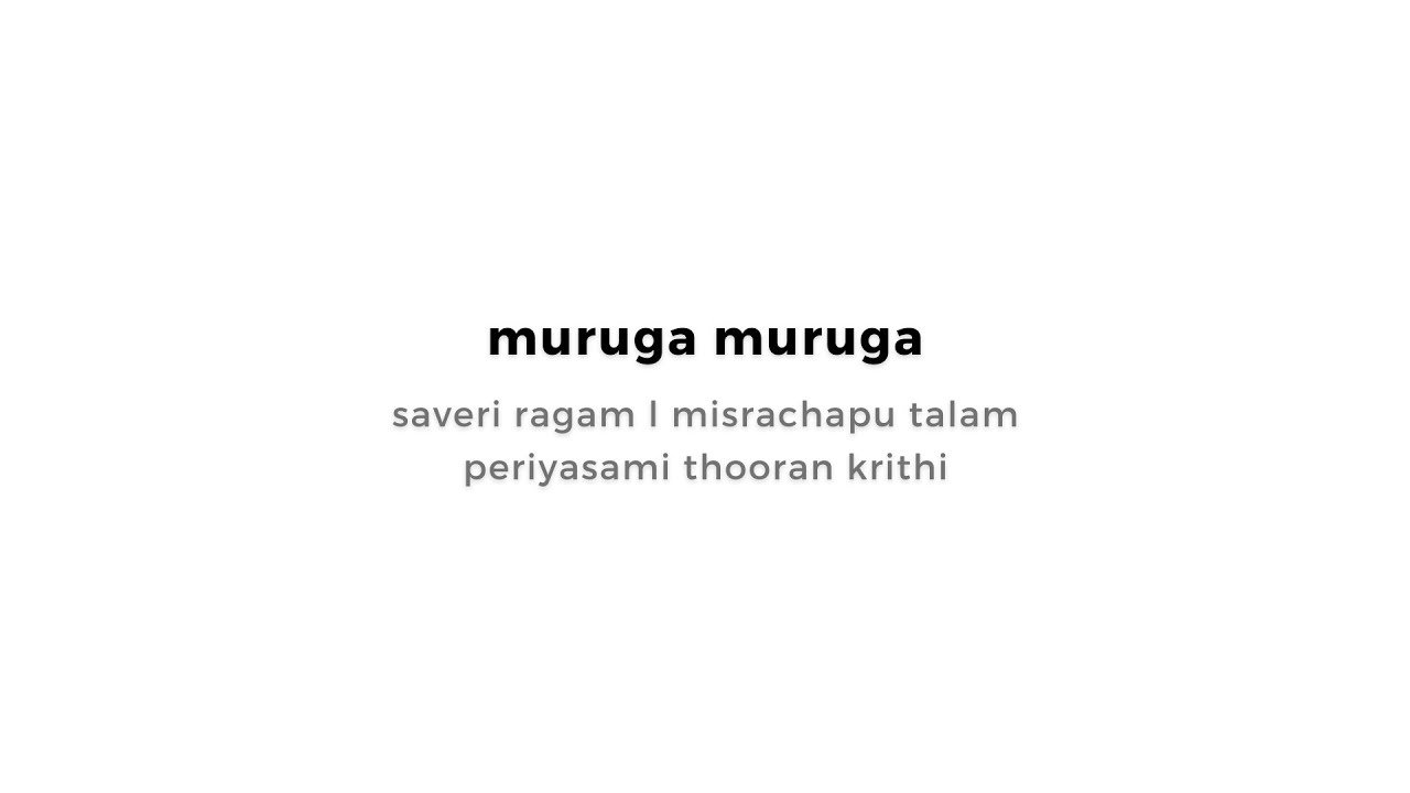 Muruga Muruga l Keyboard Sathya l Carnatic on Keyboard
