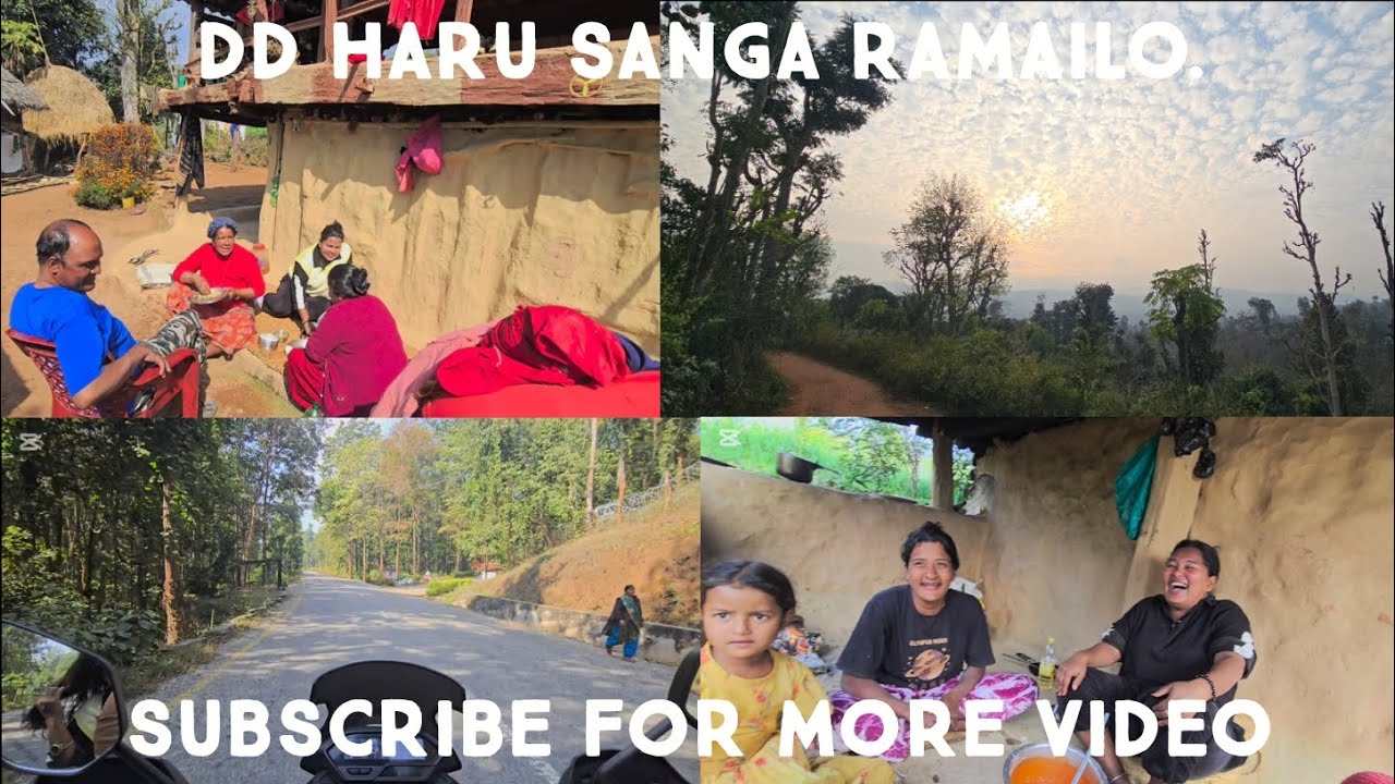Dd haru sanga chatapata khadai ramailo.