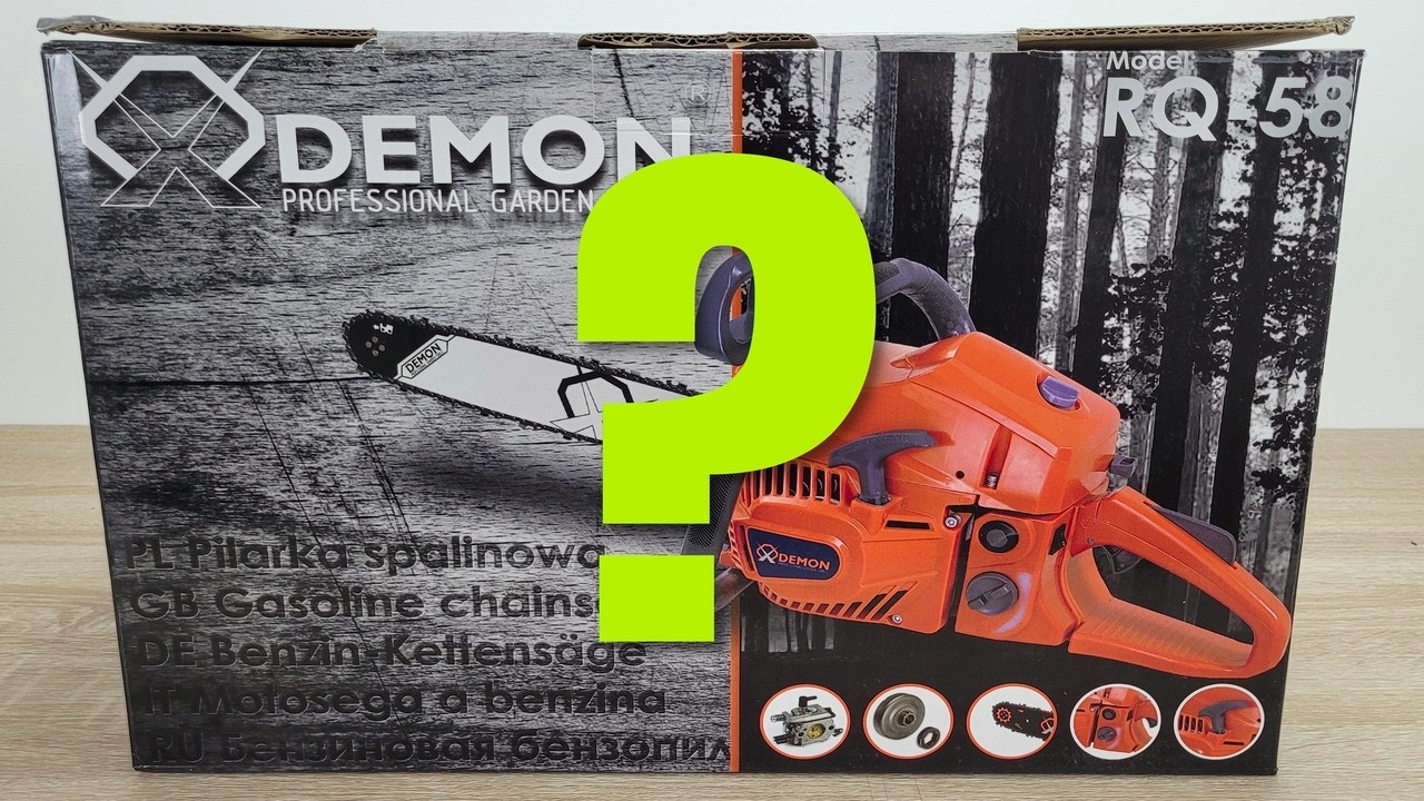 Demon RQ-58 (54.5 cc ) alapos kicsomagolása. (Deep unboxing)