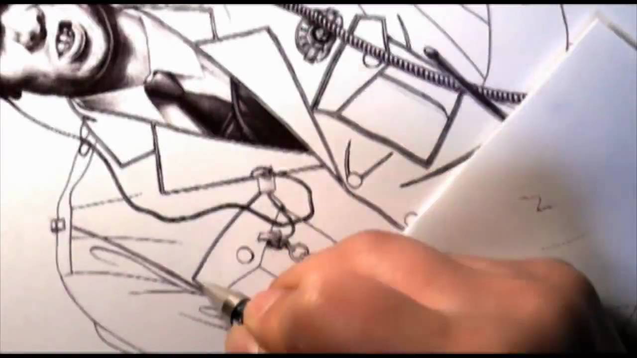 drawing -巡査 A-