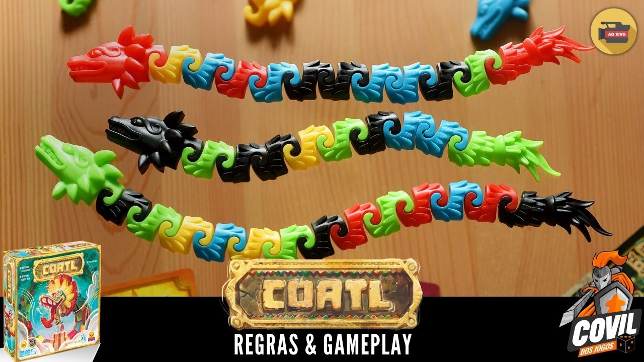 Coatl -  Regras  e Gameplay Ao Vivo