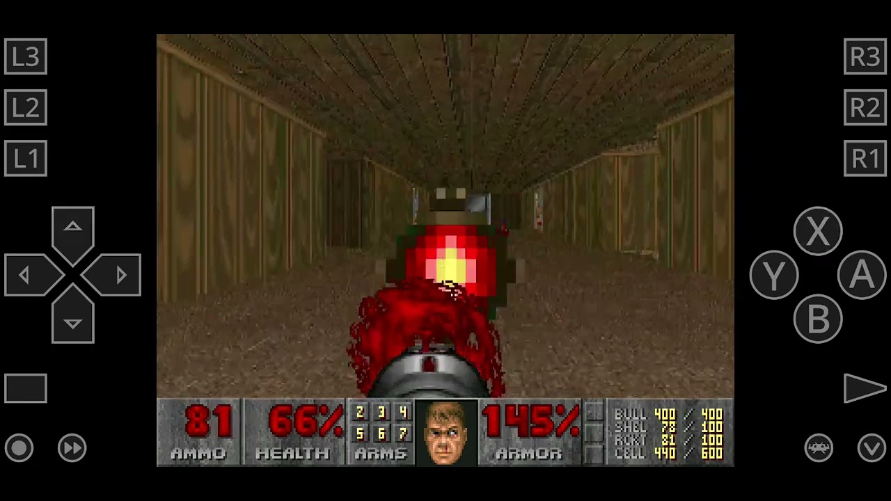 DOOM II WOLFENSTEIN SECRET LEVEL 