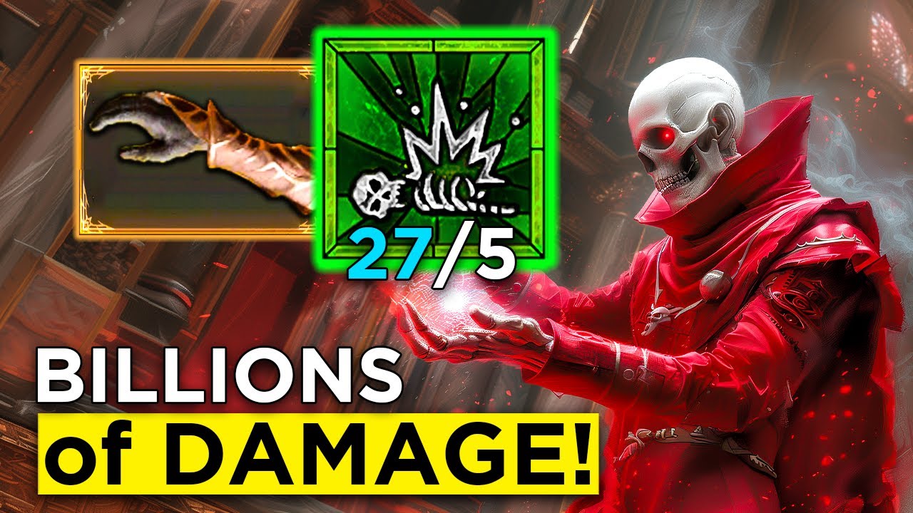 Necro 4.0 New Fastest Clearing Build Discovered in Season 3 Diablo 4!