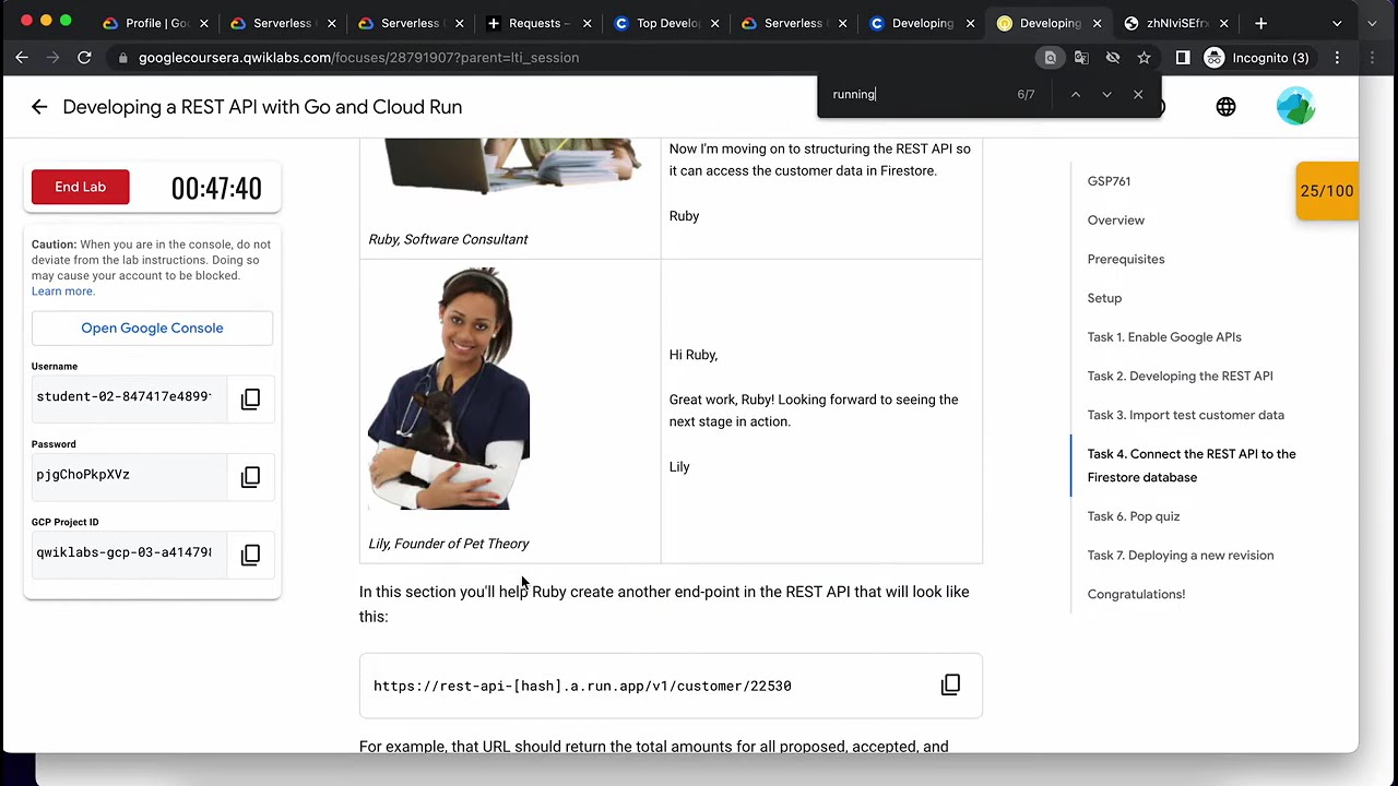 Developing a REST API with Go and Cloud Run