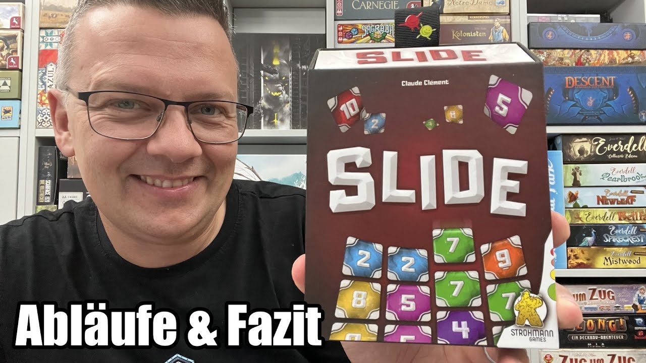 Slide (Strohmann Games) - Kartenschiebespiel - Hui ist das gut!