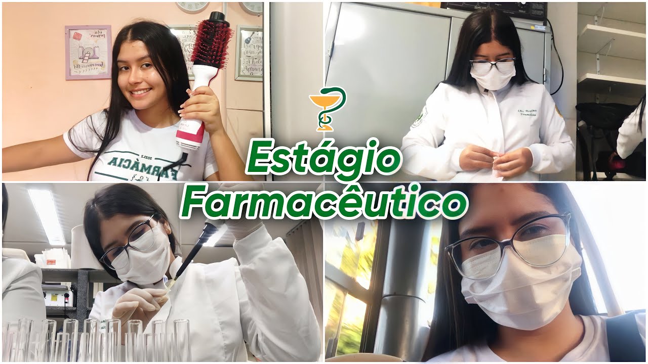 UM DIA COMIGO NO ESTÁGIO DA FACULDADE DE FARMÁCIA 💊| Estágio Farmacêutico 2 - UFRN