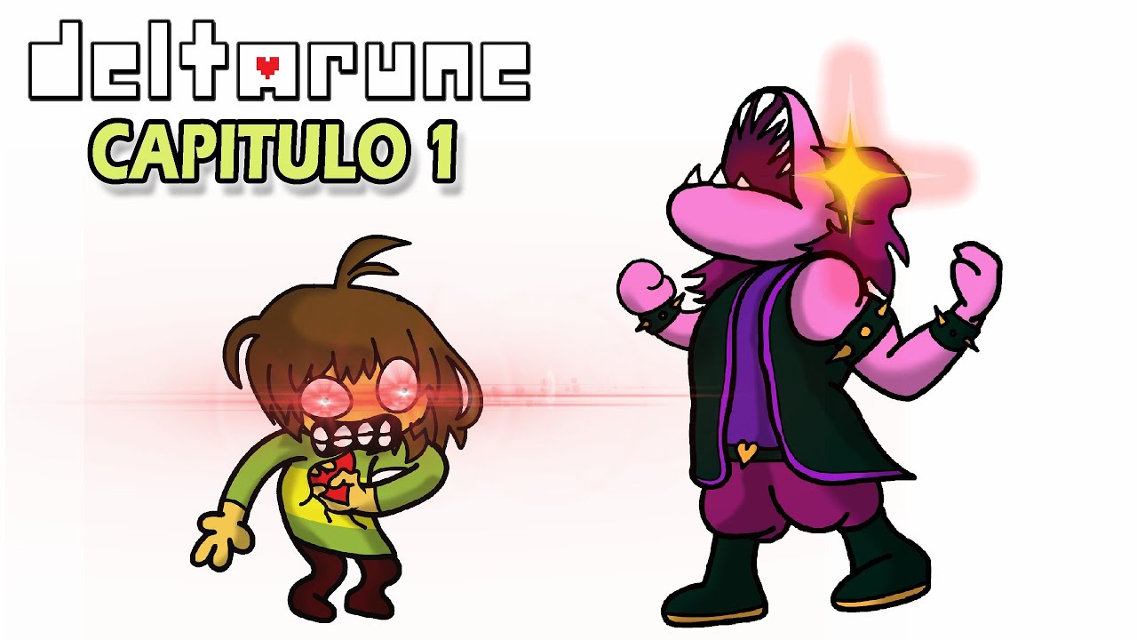 DELTARUNE CAPÍTULO 1 Resumido con Muñequitos