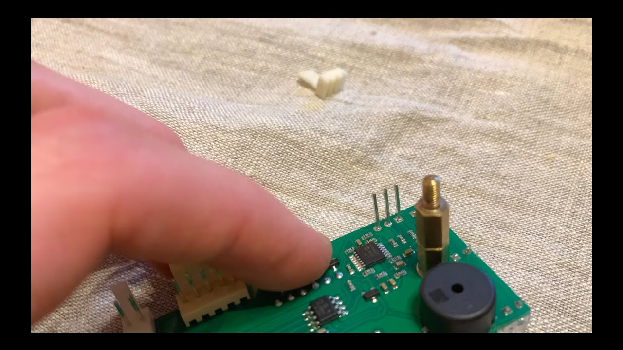 Ошибка 3 при калибровке не реагирует на нажатия кнопок