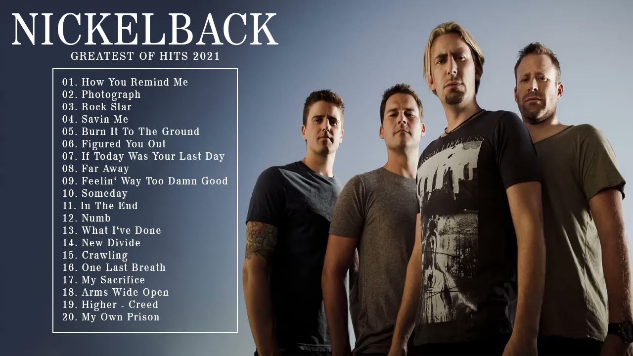 Best Songs Of Nickelback Playlist 2021 | Nickelback Greatest Hits Full Album | Nickelback Collection