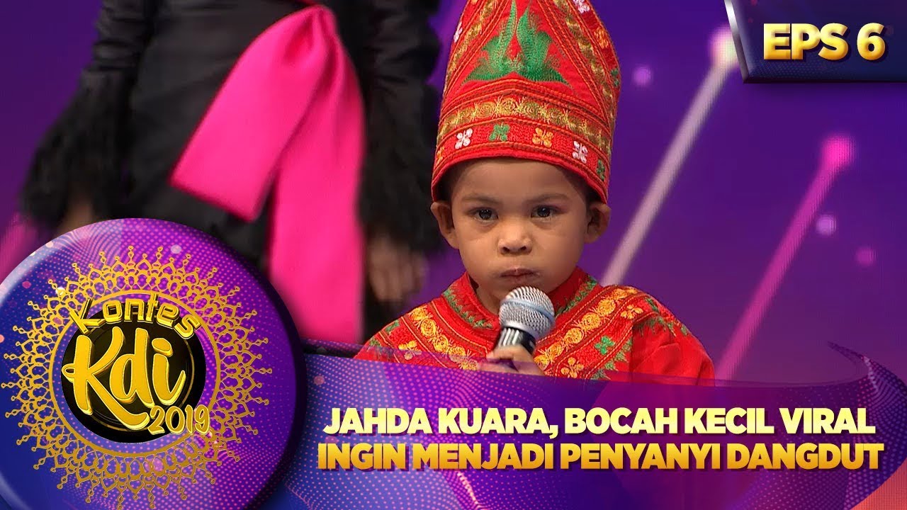 Jahda Kuara, Bocah Kecil Viral Yang Ingin Menjadi Penyanyi Dangdut - Kontes KDI Eps 6 (26/8)