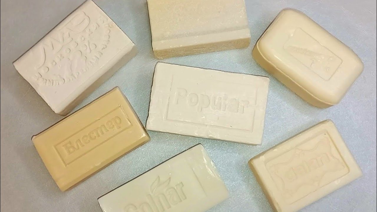 ASMR Soap|Soap carving|laundry soap|асмр мыло|резка мыла| хозяйственное мыло