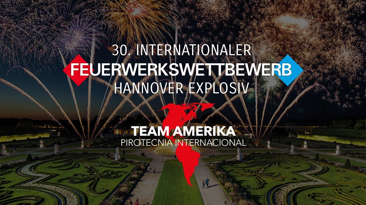 30. internationaler Feuerwerkswettbewerb 2022 - Team Amerika 