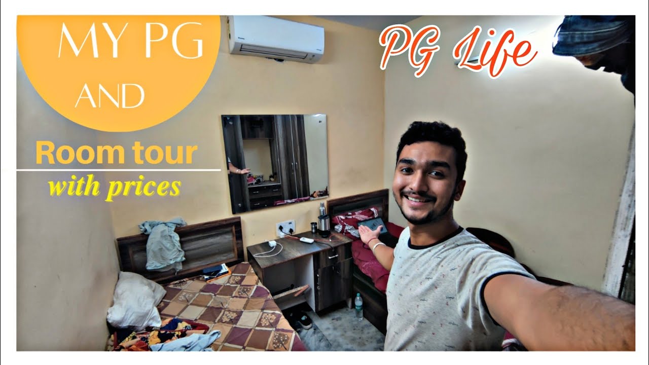 PG Life In Delhi🤔 | How can I get PG in Delhi? | My Room Tour 😌