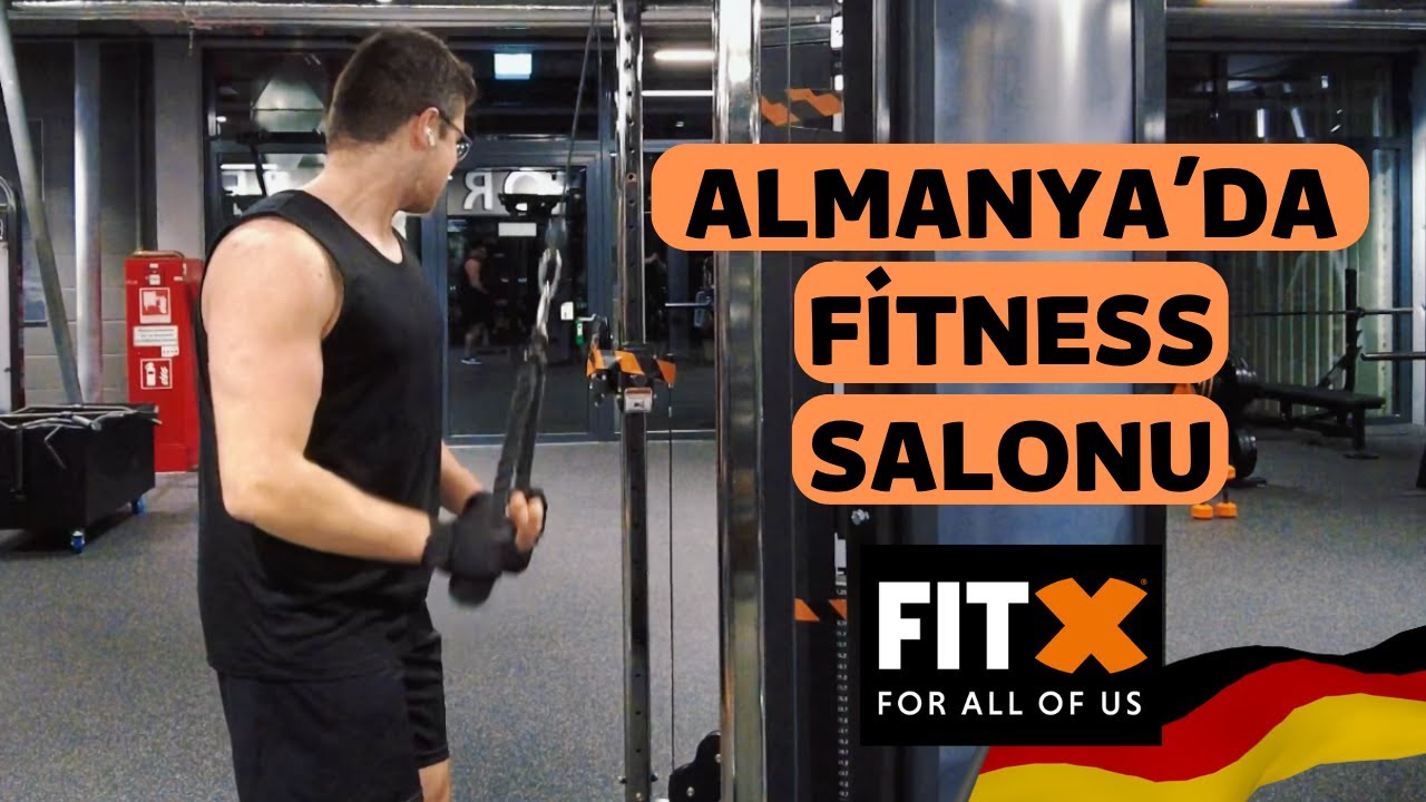 ALMANYA'DA SIRADAN BİR FİTNESS SALONU VE FİYATI Almanya'da Spor Salonları, Takviyeler, Antrenman