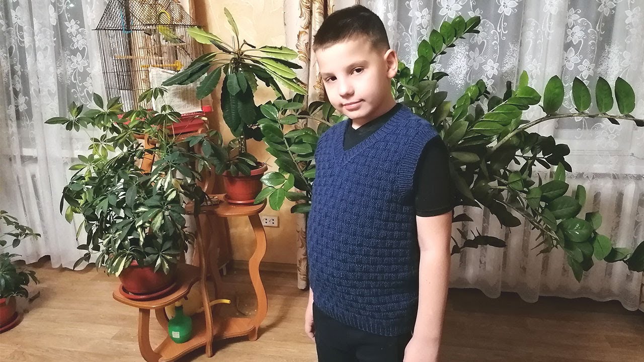 Жилет на мальчика // Обзор // Краткое описание
