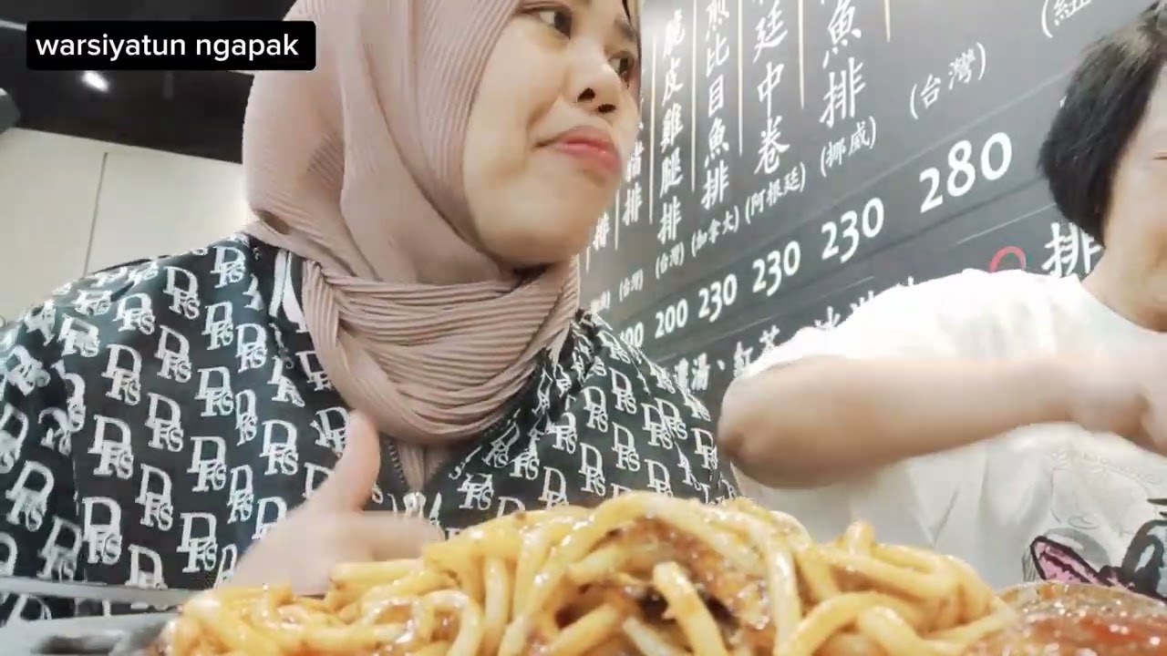 Libur Tahun baru Imlek,kita makan beef steak tkwtaiwan #vlogtkwtaiwan