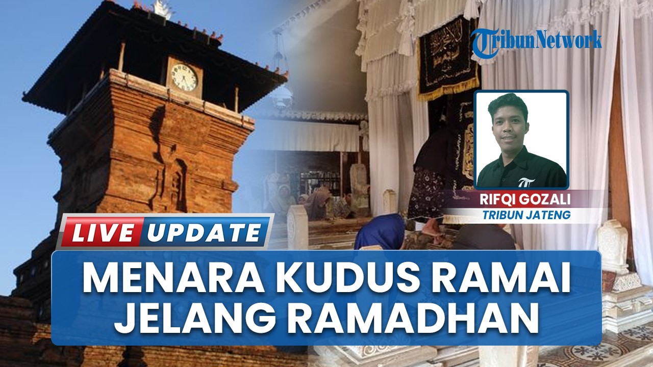 Fenomena Rutin Menjelang Ramadhan, Masjid Menara Kudus Dipenuhi Peziarah dari Berbagai Daerah