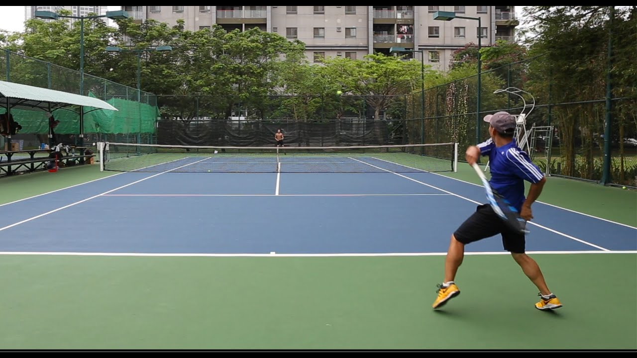 Thai VS  Nathan Full Match Singles Highlights, USTA Low 4.5, Saigon Tennis VTF 800-850