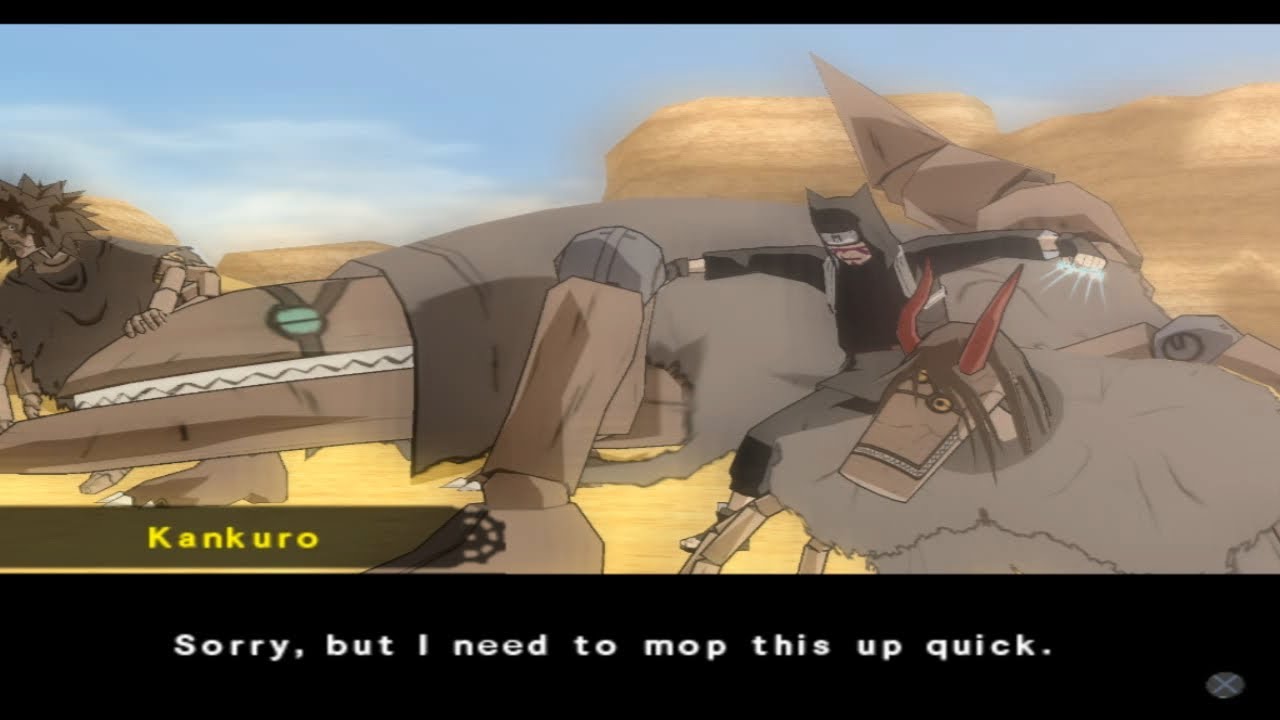 Naruto Shippuden Ultimate Ninja 5 Walkthrough Part 4 Kankuro vs Sasori (Hiruko)