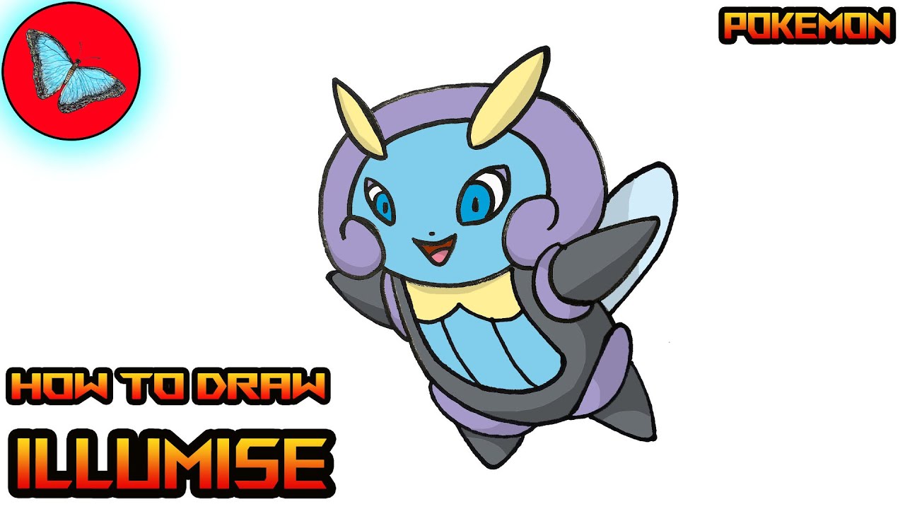 How To Draw Pokemon - Illumise