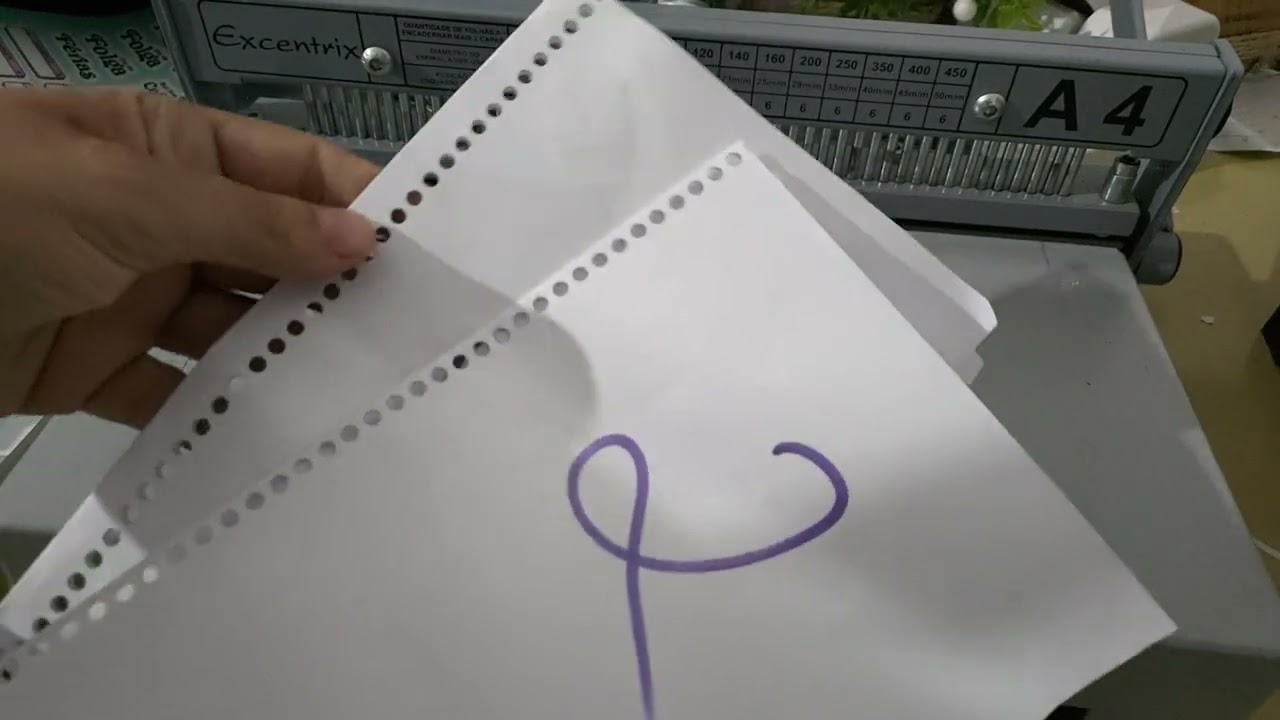 Vamos conversar sobre Encadernadora Espiral ? Você sabe o que e esquadro ?