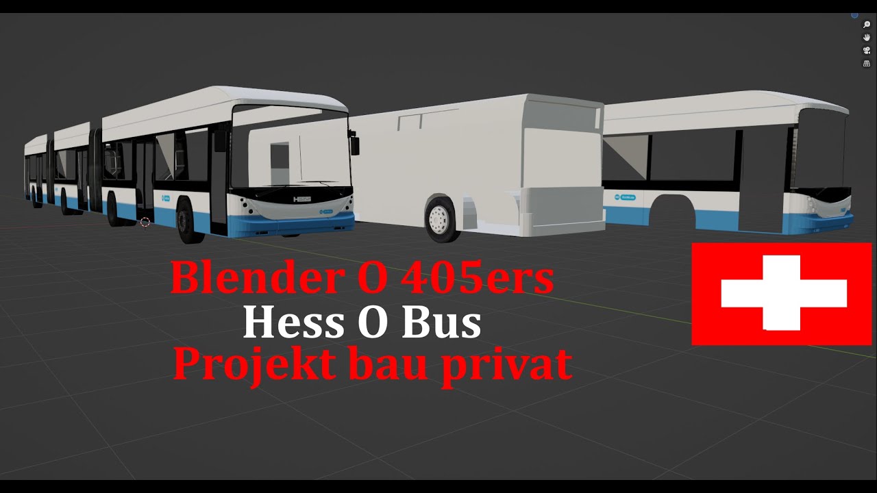 update zu O 405ers Familie Serie Blender 3 5