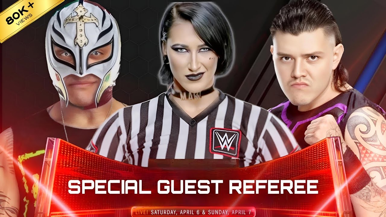 WWE 2K24 - Special Guest Referee Match - Rey Mysterio VS Dominik Mysterio | WrestleMania XL