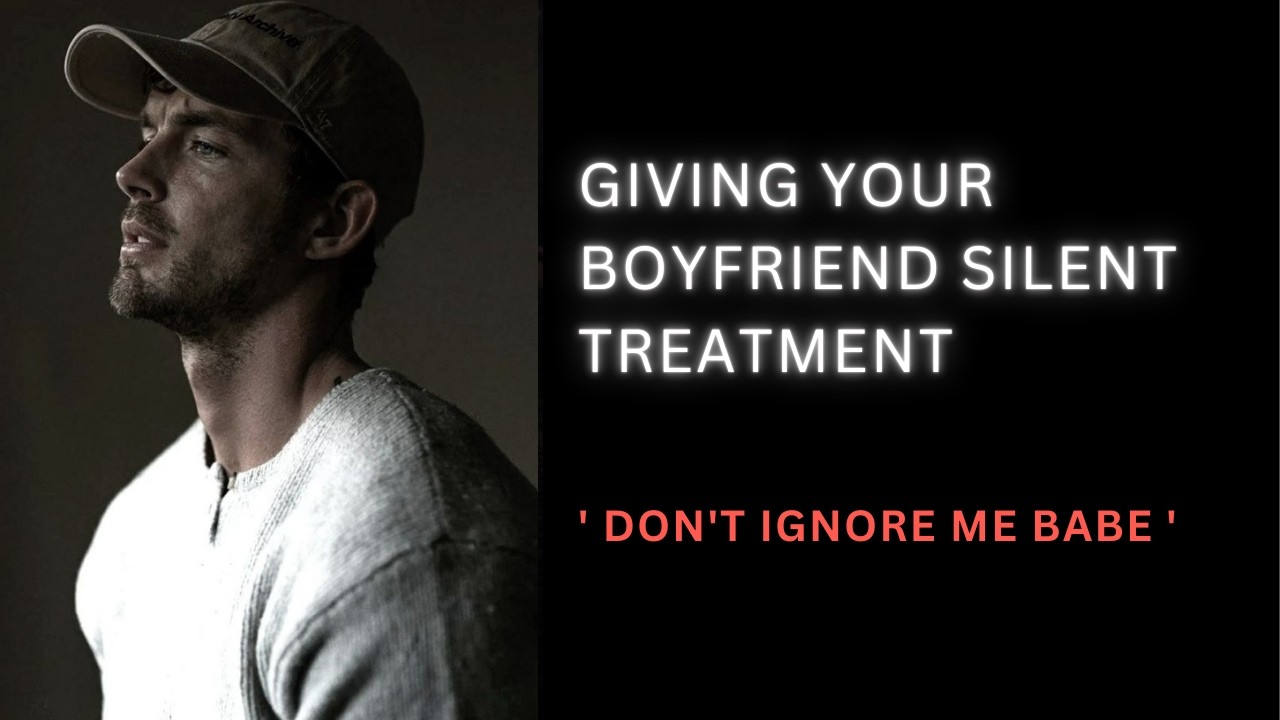 [ASMR] Giving your boyfriend silent treatment | Audio roleplay