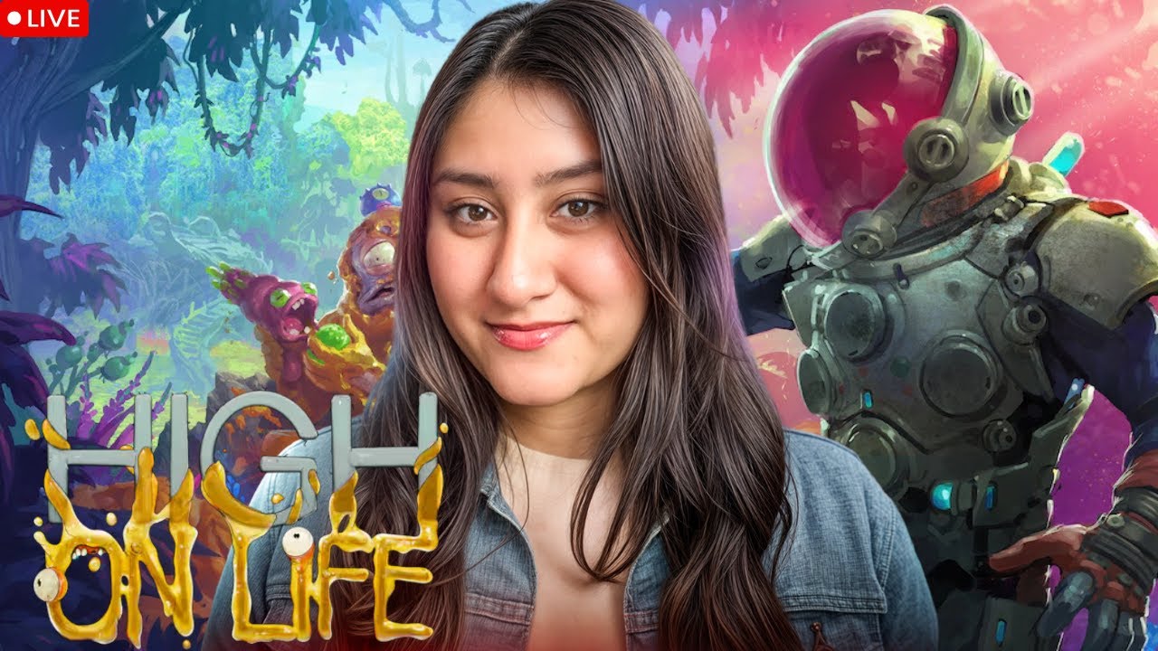 I missed yallllllllllllllll !!! let's finallyyy finish High on LIFE! #facecam #highonlife