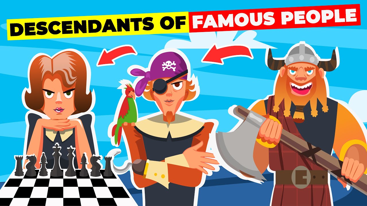 What the Descendants of Controversial Historical Figures Are Doing Now? | Ancestors Infographics
