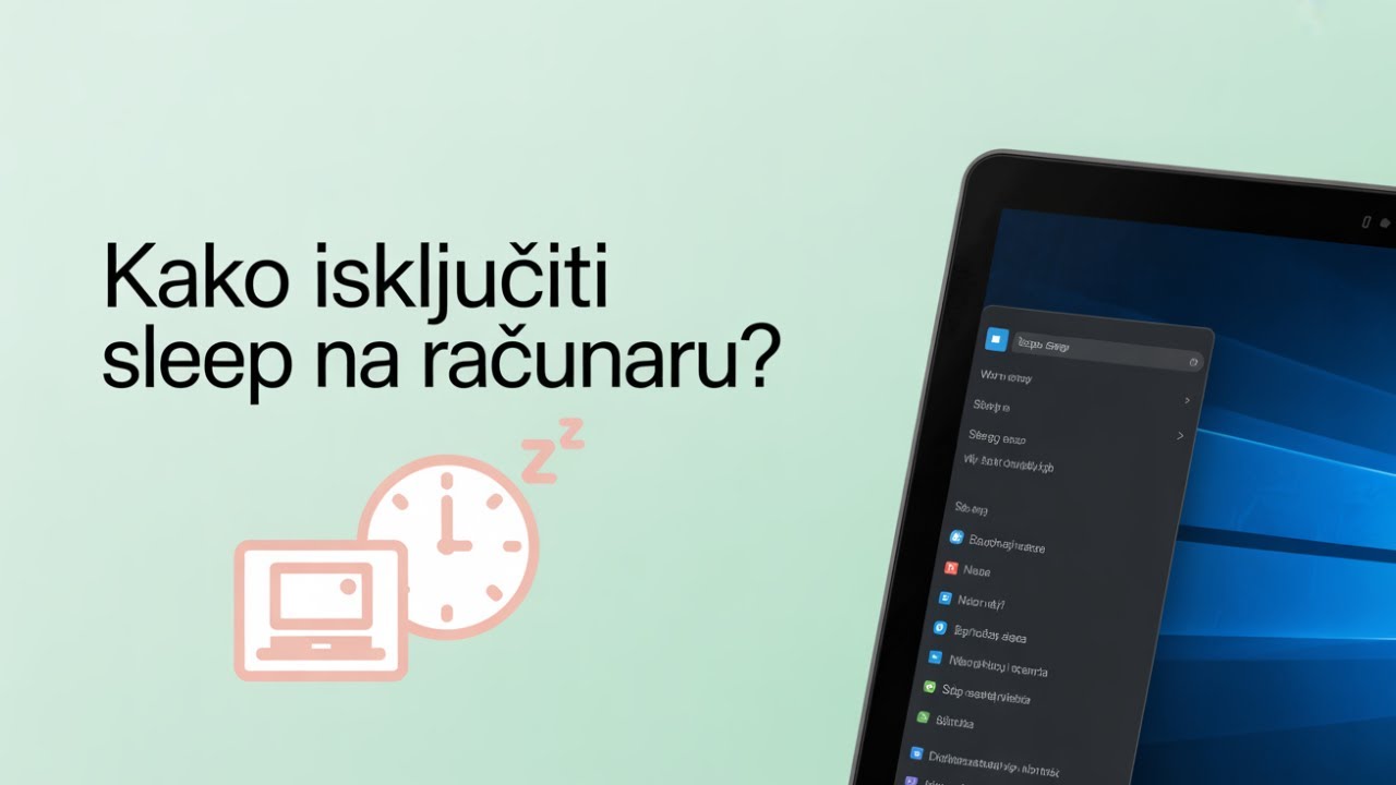 Kako isključiti automatski sleep režim na računaru | Brzi vodič