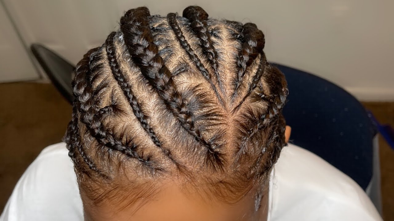 Detailed feed in cornrow (beginner friendly) Ka’toosh beauty empire