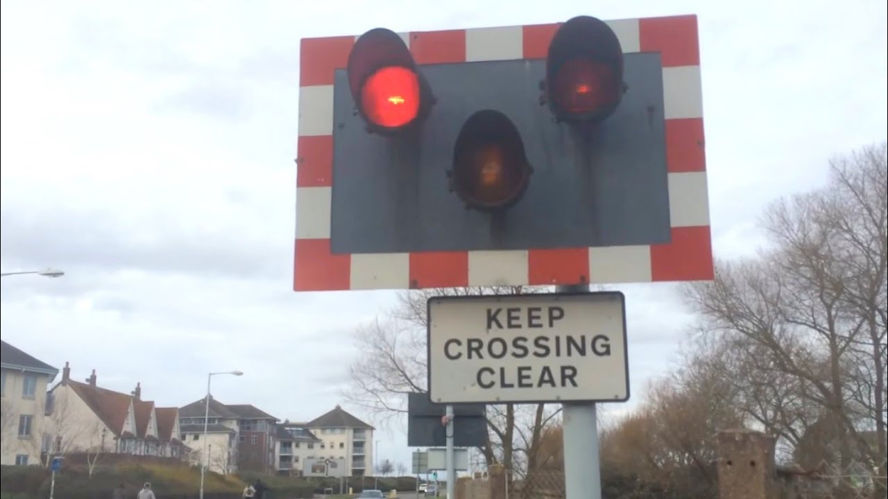 Malfunction at Minehead Level Crossing, Somerset