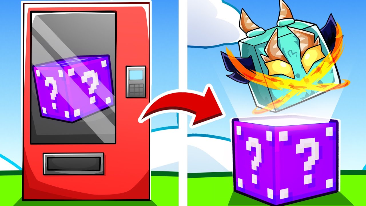Blox Fruits, But Lucky Machines Choose Our Fruits...